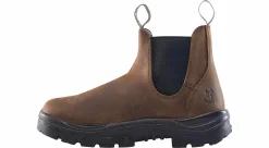 Metguard|Safety Toe Boots|STEEL BLUE Hobart Met Men's Steel Toe Work Boot Brown