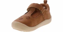 Casual|STRIDE RITE Cheyenne Tan Infant Girls’ (3-6) Fashion Shoe Beige