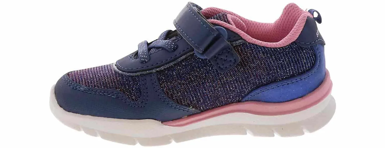 Athletic & Sneakers|STRIDE RITE Evelyn Navy Toddler Girls' (5-10) Athletic Shoe Blue