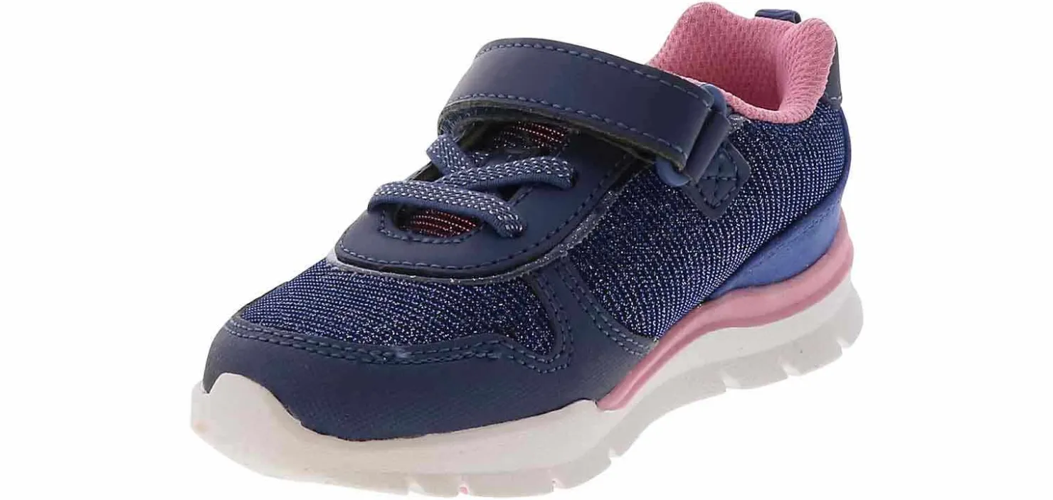 Athletic & Sneakers|STRIDE RITE Evelyn Navy Toddler Girls' (5-10) Athletic Shoe Blue