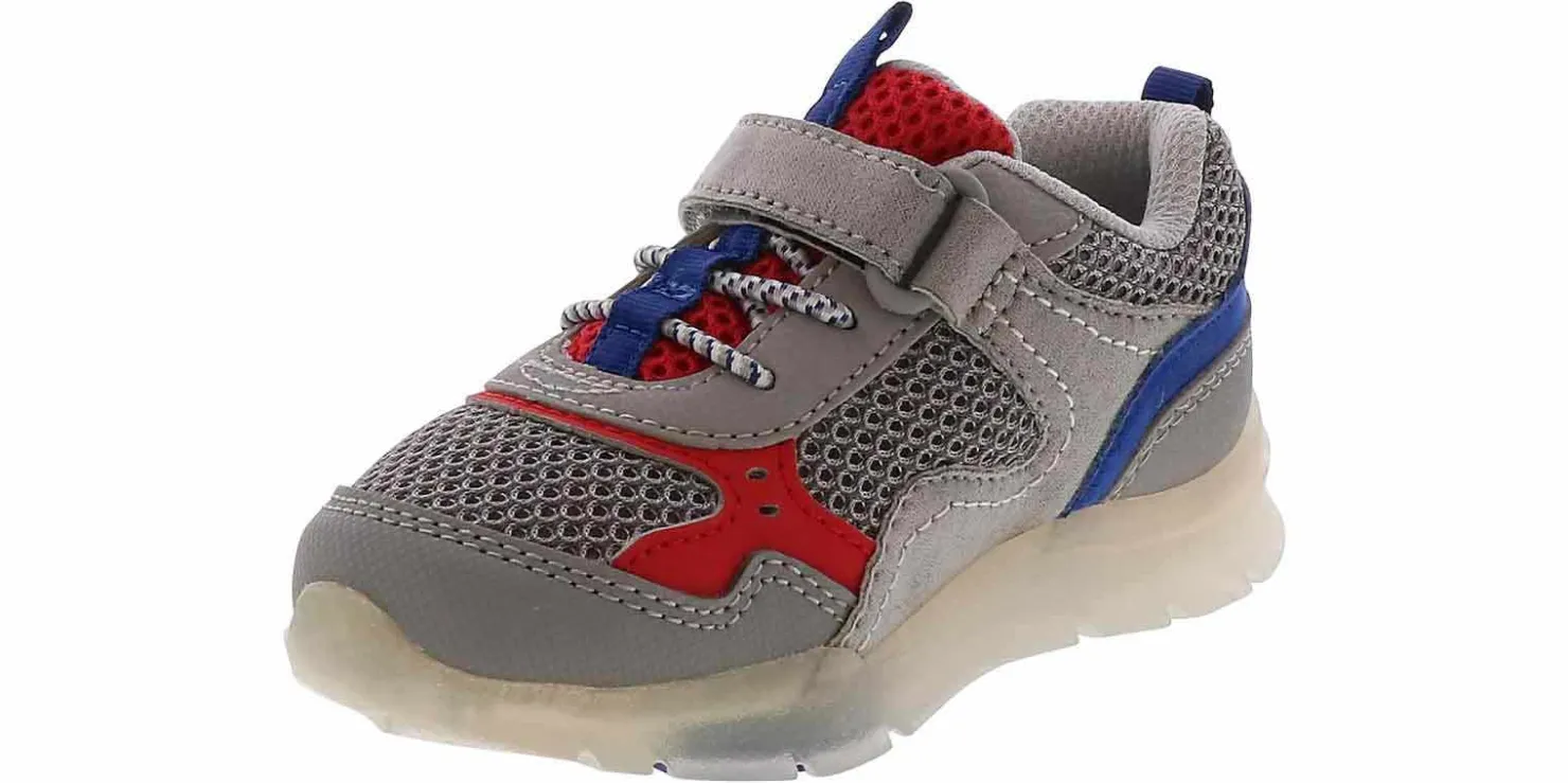 Athletics & Sneakers|STRIDE RITE Marcel Toddler Boys' (5-10) Light Up Athletic Shoe Grey