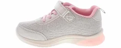 Casual|STRIDE RITE Petal 2 Toddler Girls' (7-10) Light Up Athletic Shoe Grey