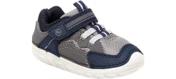 Athletics & Sneakers|STRIDE RITE SM Kylo Grey Toddler Boys' (4-6) Athletic Shoe Blue