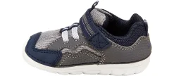 Athletics & Sneakers|STRIDE RITE SM Kylo Grey Toddler Boys' (4-6) Athletic Shoe Blue