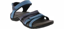 Flat Sandals|Outdoor Sandals|TEVA Tirra Multi Women's Outdoor Water Sandal Blue