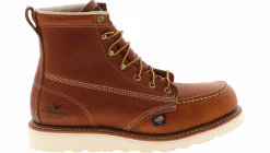Safety Toe Boots|THOROGOOD American Heritage Men's Steel Toe Work Boot Brown
