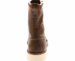 Safety Toe Boots|Slip Resistant|THOROGOOD American Heritage Men's Steel Toe Work Boot Brown