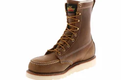 Safety Toe Boots|THOROGOOD American Heritage Men's Wide-Width Steel Toe Work Boot Brown