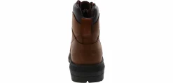 Safety Toe Boots|Slip Resistant|TIMBERLAND PRO Timberland Montauk 6-in Men’s Steel Toe Work Boot Brown