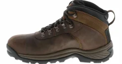 Safety Toe Boots|Slip Resistant|TIMBERLAND PRO Flume Men’s Steel Toe Work Boot Brown
