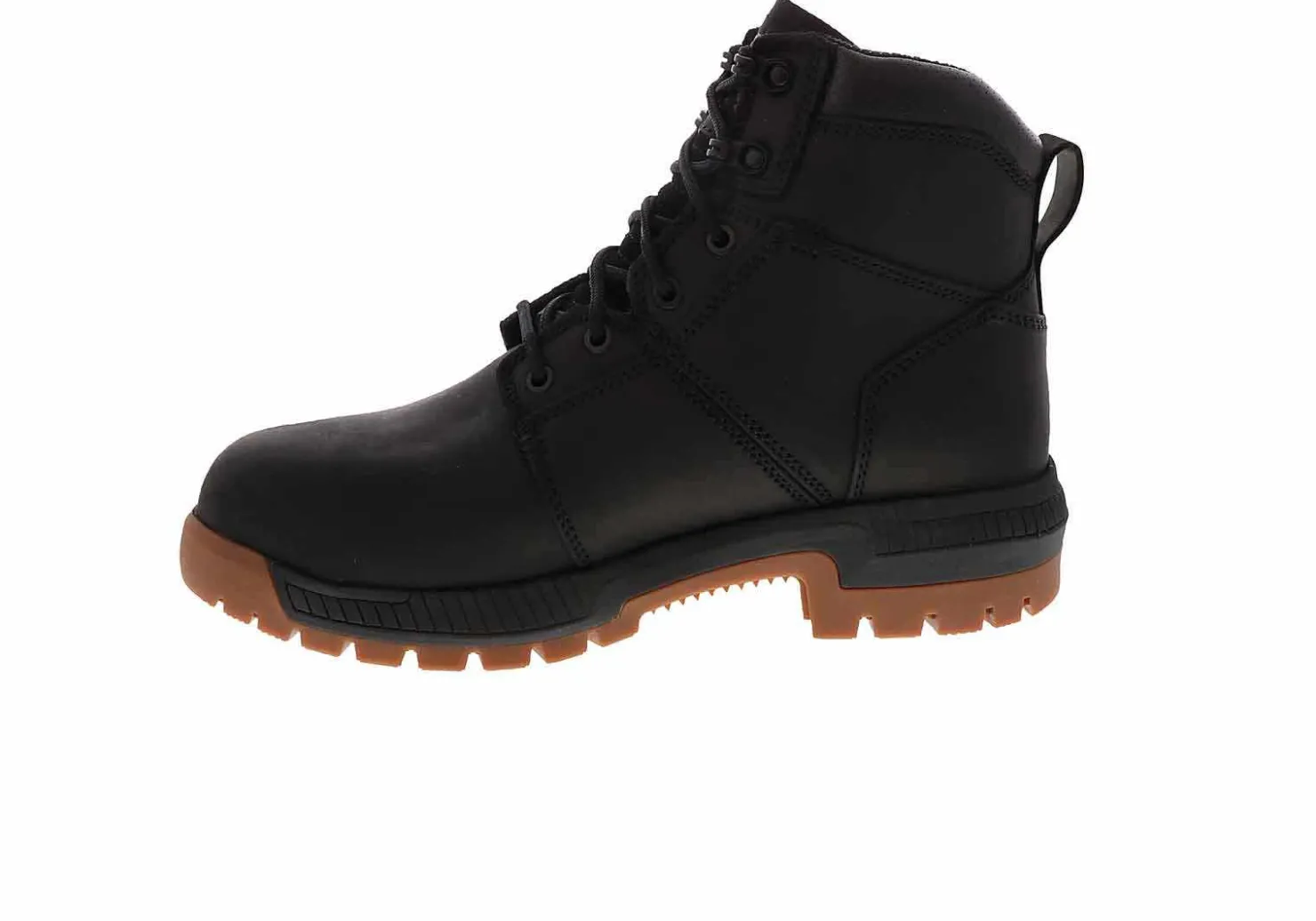 Safety Toe Boots|Slip Resistant|TIMBERLAND PRO Montauk 6 inch Men's Wide-Width Steel Toe Work Boot Black