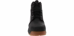 Safety Toe Boots|Slip Resistant|TIMBERLAND PRO Montauk 6 inch Men's Wide-Width Steel Toe Work Boot Black