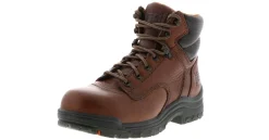 Safety Toe Boots|Slip Resistant|TIMBERLAND PRO Titan 6 Inch Women’s Alloy Toe Work Boot Brown