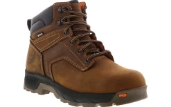 Soft Toe Boots|Slip Resistant|TIMBERLAND PRO Titan EV Men’s Soft Toe Work Boot Brown