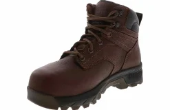 Safety Toe Boots|Slip Resistant|TIMBERLAND PRO Titan EV Women’s Composite Toe Work Boot Brown
