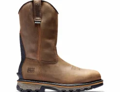 Safety Toe Boots|Slip Resistant|TIMBERLAND PRO True Grit Men’s Composite Toe Work Boot Brown