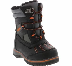 Boots|TOTES Elfin Toddler Boys’ (5-10) Weather Boot Black