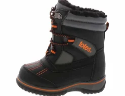 Boots|TOTES Elfin Toddler Boys’ (5-10) Weather Boot Black