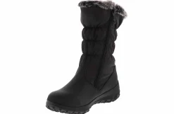 Winter Boots|Tall Boots|TOTES Henrique Women’s Weather Boot Black