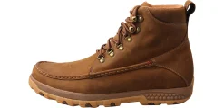 Hiking Boots|Trail & Hiking Shoes|TWISTED X 6 In Men's Hiker Driving Moc Brown