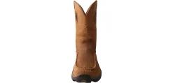 Western Boots|Hiking Boots|TWISTED X 11 in Pull On Men's Composite Toe Work Boot Brown