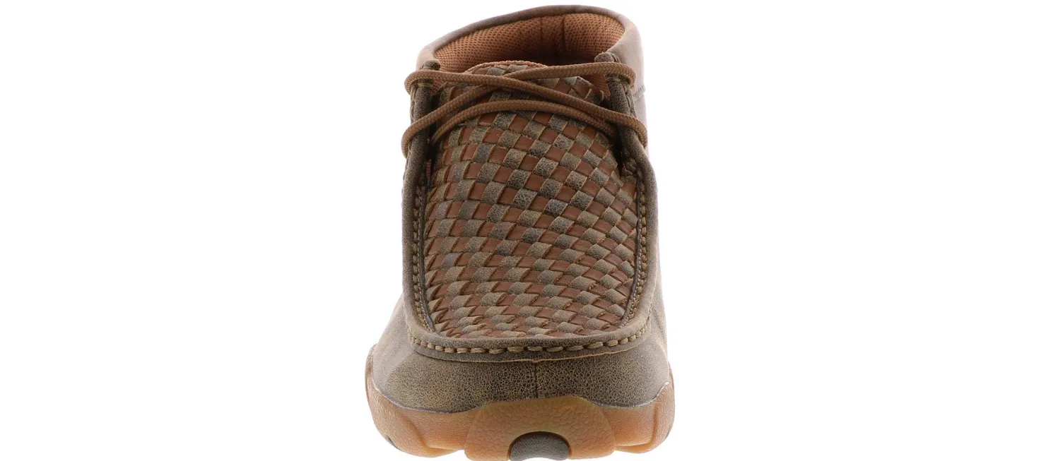 Comfort Shoes|Short Boots|TWISTED X Bomber Men's Driving Moc Brown