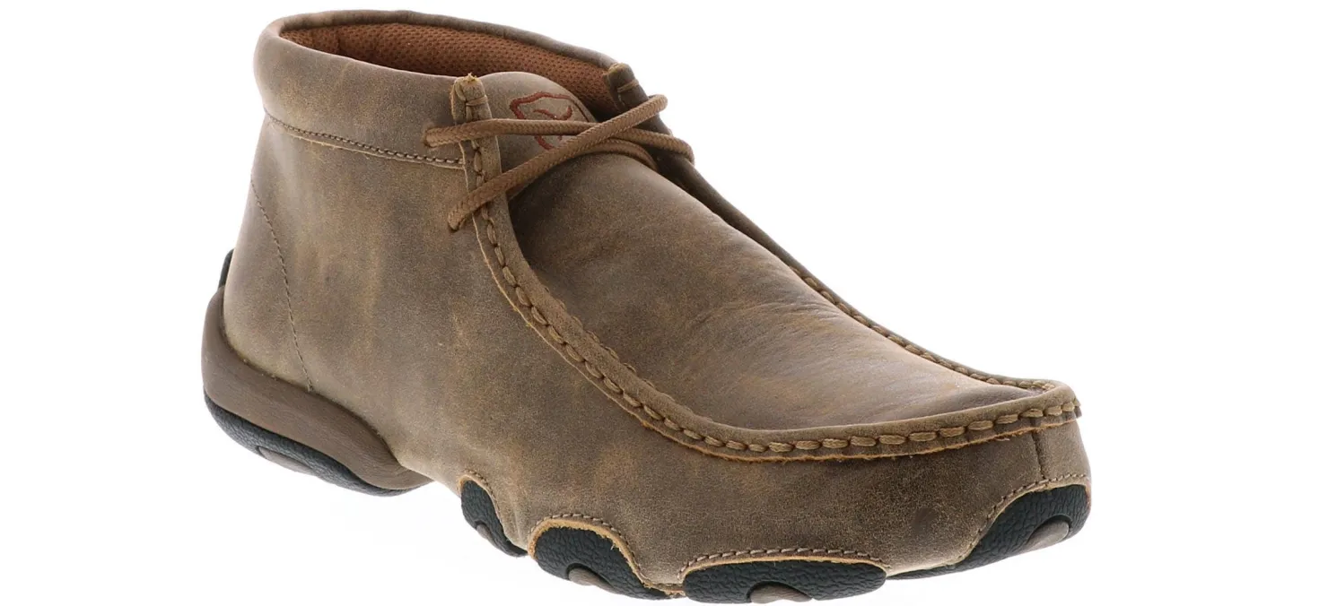 Comfort Shoes|TWISTED X Bomber Women's Driving Moc Beige