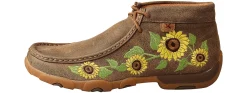 Comfort Shoes|Slip-On|TWISTED X Chukka Women's Driving Moc Brown
