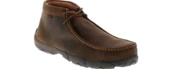 Safety Toe Boots|TWISTED X Driving Moccasin Men's Steel Toe Work Shoe Brown