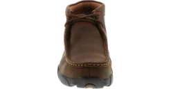 Safety Toe Boots|TWISTED X Driving Moccasin Men's Steel Toe Work Shoe Brown