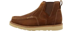 Western Boots|TWISTED X 4-Inch Chelsea Wedge Sole Men's Boot Brown