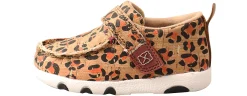 Casual|TWISTED X Leopard Infant Kids' (2-8) Driving Moc Beige