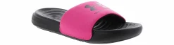 Athletic & Sneakers|Sandals|UNDER ARMOUR Ansa Fixed Youth Girls’ (1-6) Athletic Slide Black