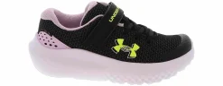 Athletic & Sneakers|UNDER ARMOUR GPS Surge 4 AC Youth Girls’ (11-3) Running Shoe Black