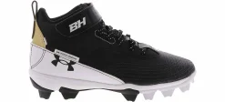 Athletics & Sneakers|UNDER ARMOUR Harper 7 Jr. Boys’ (11-6) Mid Top Baseball Cleat Black