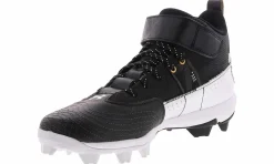 Cleats|UNDER ARMOUR Harper 7 Mid RM Men’s Baseball Cleat Black