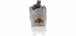 Cleats|UNDER ARMOUR Harper 9 RM Men’s Mid Top Baseball Cleat Grey