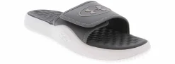 Slides|Comfort Sandals|UNDER ARMOUR Ignite Pro 8 Men’s Slide Sandal Grey