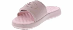 Flat Sandals|Athletic Slides|UNDER ARMOUR Ignite Pro 8 Women’s Slide Sandal Pink