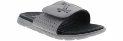 Slides|Comfort Sandals|UNDER ARMOUR Ignite Pro Men's Slide Sandal Grey