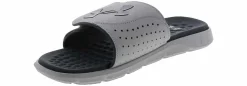 Slides|Comfort Sandals|UNDER ARMOUR Ignite Pro Men's Slide Sandal Grey