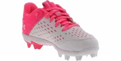 Athletic & Sneakers|UNDER ARMOUR Leadoff Low RM Junior Girls’ (11-4) Softball Cleat White