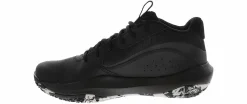 Basketball Shoes|Running Shoes|UNDER ARMOUR Lockdown 7 Men’s Mid Top Basketball Sneaker Black