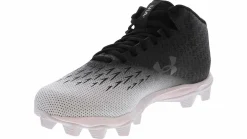 Cleats|UNDER ARMOUR Spotlight RM 4.0 Men’s Wide Width Football Cleat Black