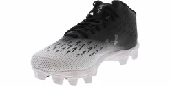 Athletics & Sneakers|UNDER ARMOUR Spotlight RM Youth Boys' (11-6) Wide-Width Football Cleat Black