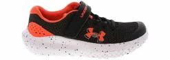 Athletics & Sneakers|UNDER ARMOUR Surge 4 AC Youth Boys’ (11-3) Running Shoe Black