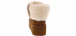 Short Boots & Booties|UNIONBAY Selena Women’s Platform Fashion Bootie Brown