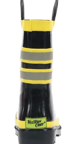 Boots|Outdoor Shoes|WESTERN CHIEF FDUSA Firechief Youth Boys' (11-4) Rain Boot Black