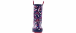 Boots|Outdoor Shoes|WESTERN CHIEF Hydro Swirl Youth Girls’ (11-4) Rain Boot Purple