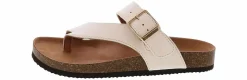 Sandals|WHITE MOUNTAIN Grades Toe Loop Youth Girls' (13-5) Footbed Sandal White